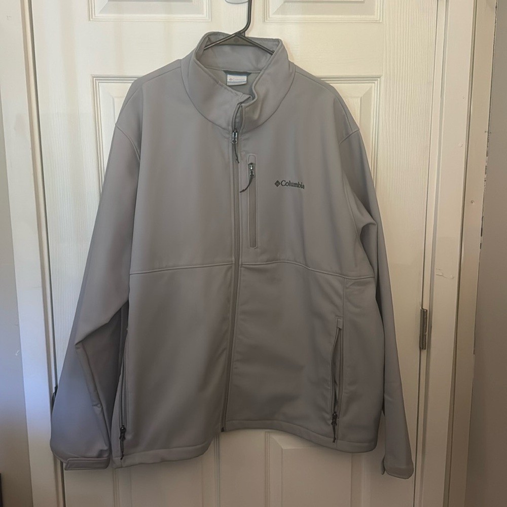 Mens Columbia Full Zip Soft Jacket Size 3X